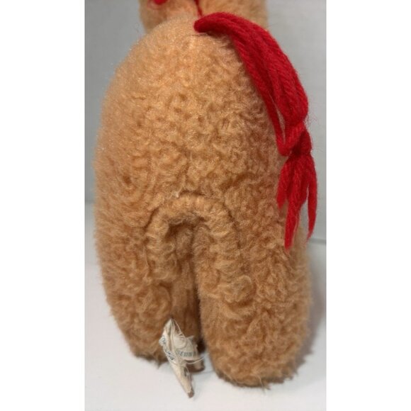 Vintage Eden Toys Waggie Musical Wind-Up Pony Horse Nursery Baby Yarn Hair - Picture 5 of 7